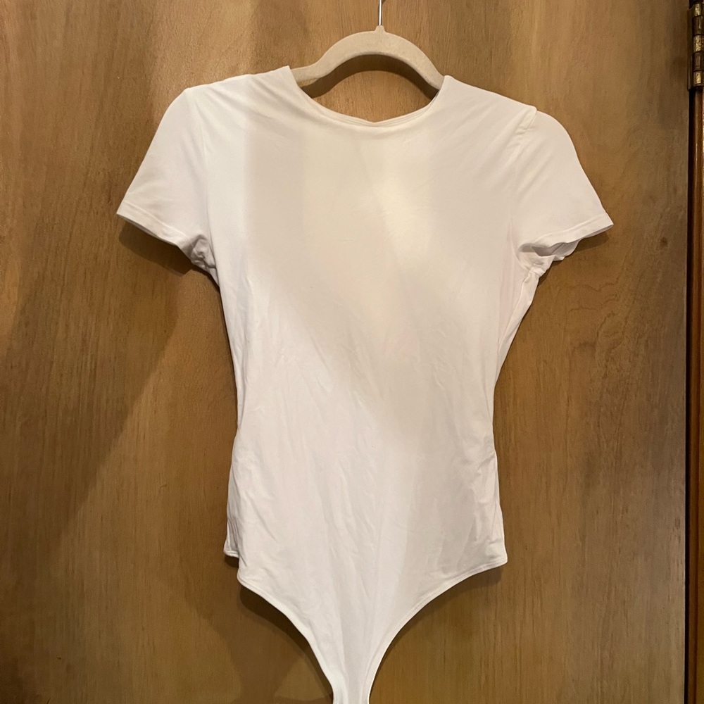 Abercrombie White Bodysuit